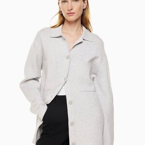 Aritzia society sweater blue/grey